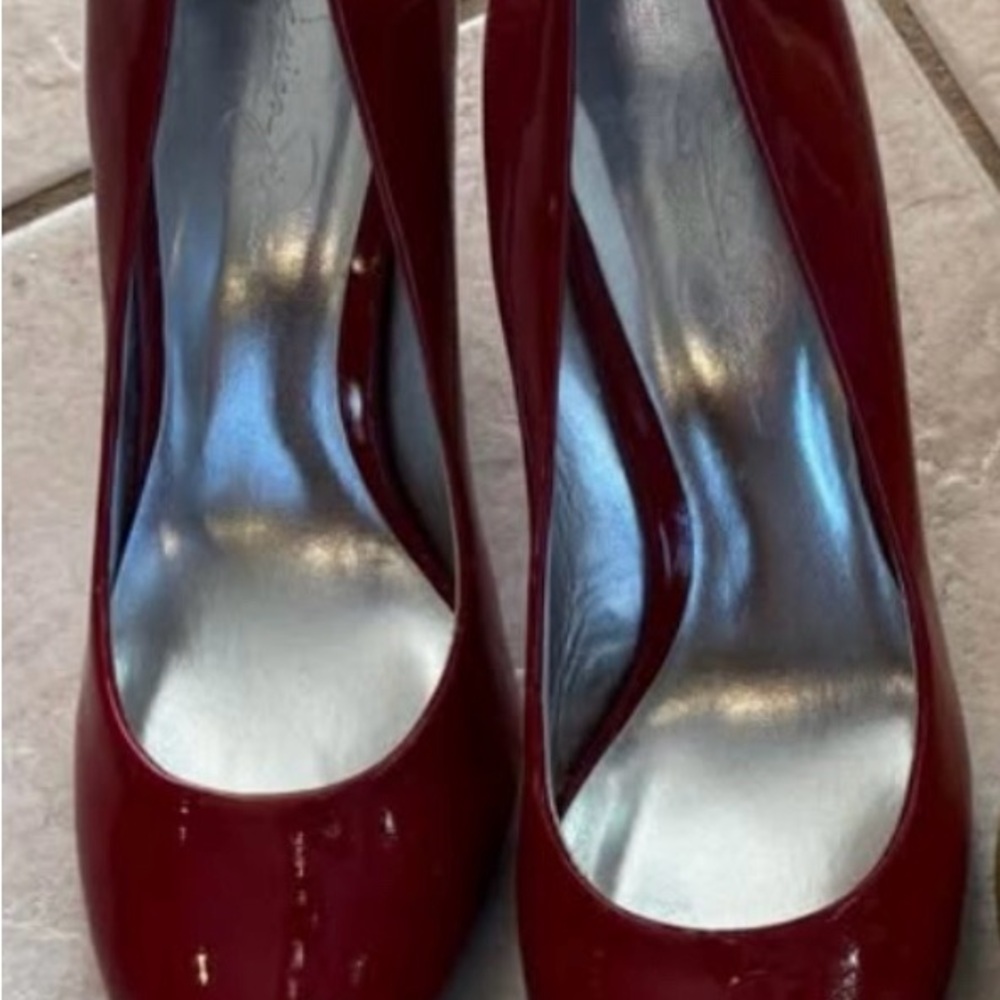 Jessica Simpson Red Patent Heels
